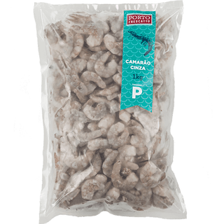 Camarão Cinza Descascado P 1kg