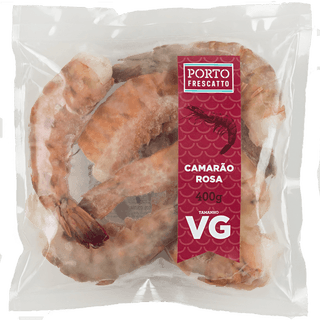 Camarão Rosa VG Sem Cabeça 400g