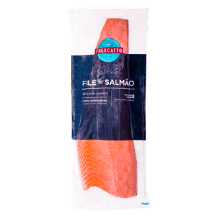 Filé de Salmão Inteiro congelado - 0,9 a 1,3 Kg