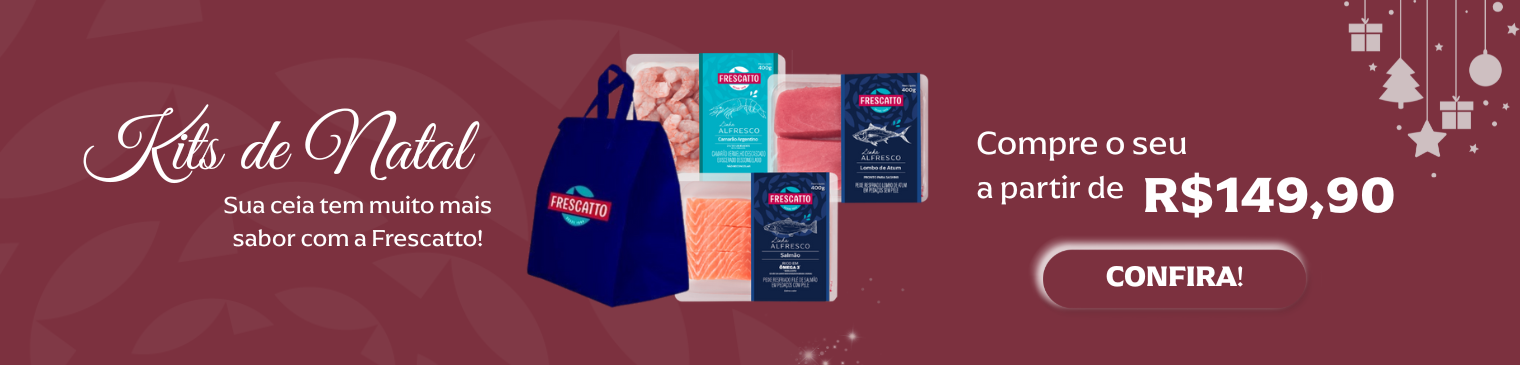 Compre seus kits de Natal na Frescatto