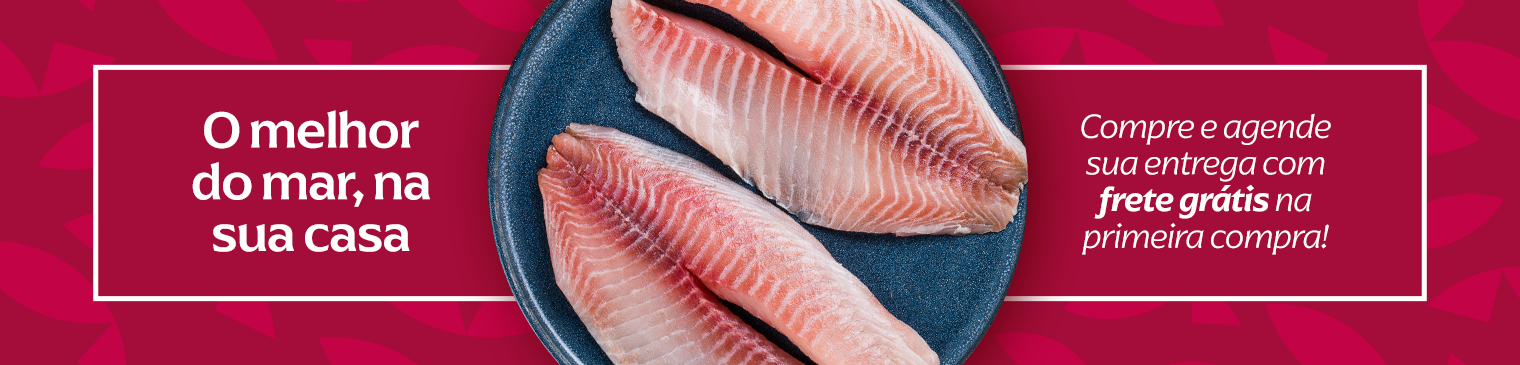 O melhor do mar na sua casa: agende sua entrega. 